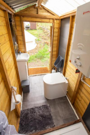 Roaches Retreat Eco Glampsite, Hen Cloud View Bell Tent with Outdoor Adventures and Campfire Nights